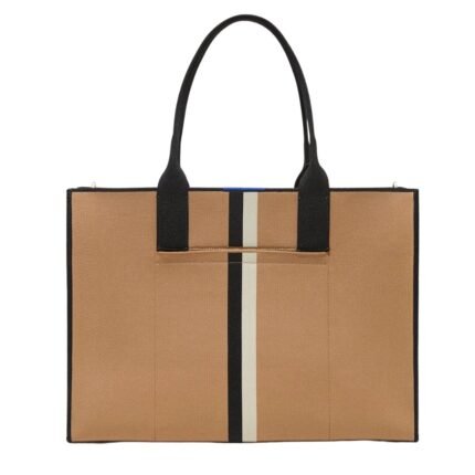 Large Beige Canvas Tote Bag for Women – Fashionable Everyday Carry